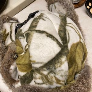 Mad bomber fur lined winter hat